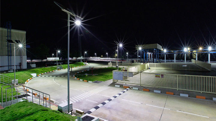 Alumbrado solar alumbrado urbano Philips