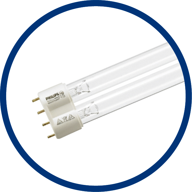Imagen de lámpara de desinfección UV-C