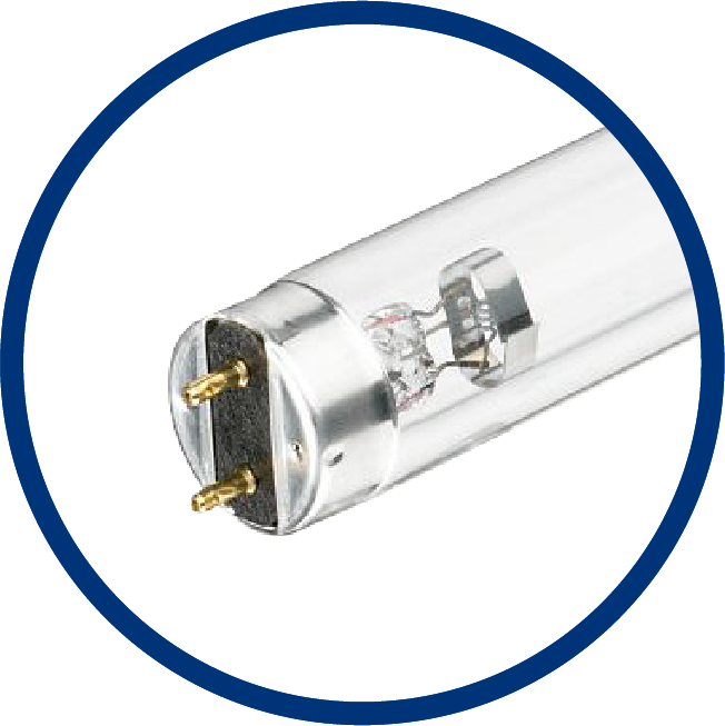 Imagen de lámpara de desinfección UV-C